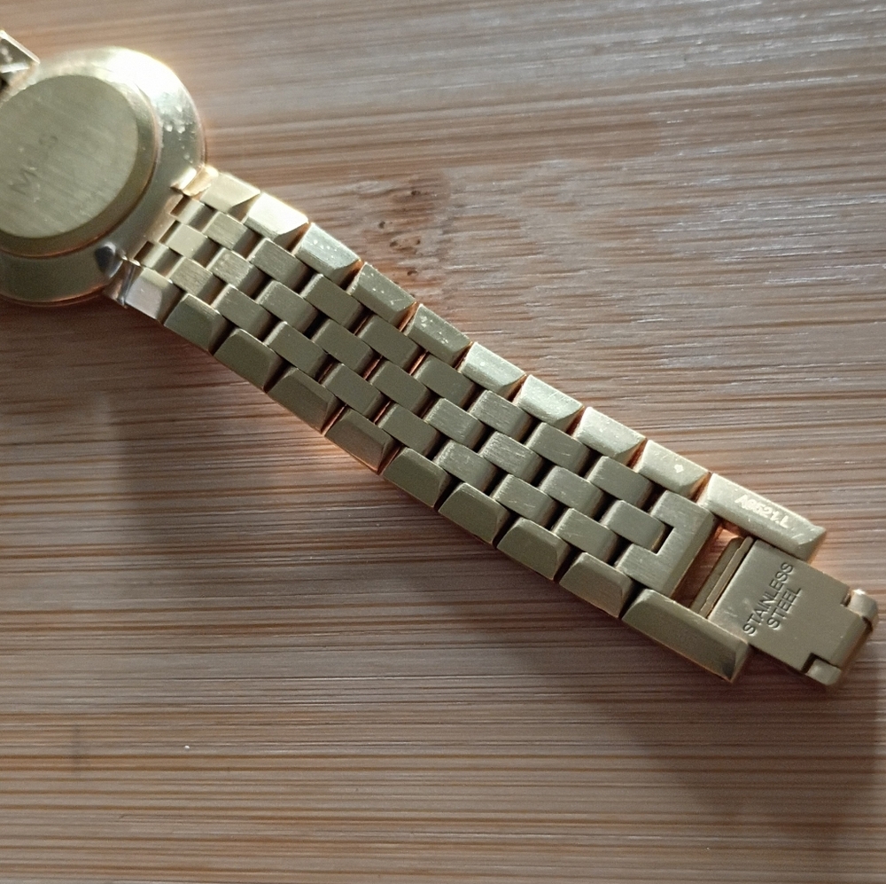 Movado Watch Gold Diamond FACETO $2495 - Picture 9 of 11